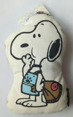 【タグ付き】ビンテージピーナッツ　スヌーピー　クッションポーチ　ダイカットポーチ