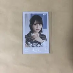 LOVE イコールラブ イコラブ ミニフォトカード 佐々木舞香 レア 黒衣装