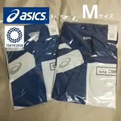 ま*こ様 asics アシックス ポロシャツ ジャケット M オリンピック 東京
