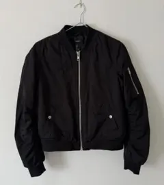 FOREVER 21 MA-1ジャケット S 黒