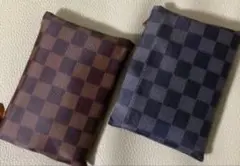 エコバッグ 折りたたみ式 2色セット