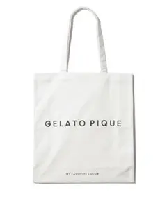 GELATO PIQUE ホワイト ホビートートバッグ　新品タグ付き