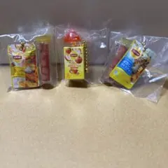リプトン ミニチュアチャーム＆グミ 3種　セット　キーホルダー