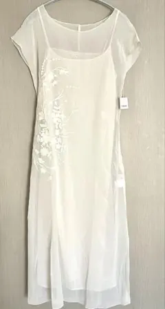 新品ブランベールblanc vertワンピース9レース￥69300 - メルカリ