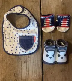 DOUBLE.B スタイ&ベビーソックス