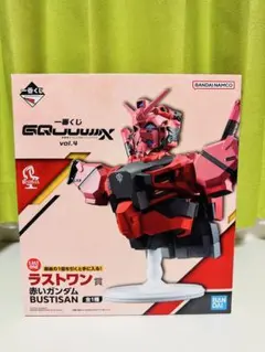 一番くじ　ジークアクス　ラストワン賞 赤いガンダム BUSTISAN