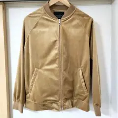 nano・universe ポリエステルスウェット M ベージュ ナノユニバース