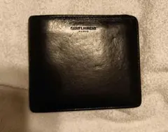 SAINT LAURENT PARIS 二つ折り財布 ブラックのサムネイル