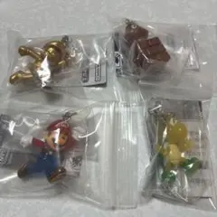 ガチャガチャ スーパーマリオ めじるしアクセサリー2 ストラップ セット