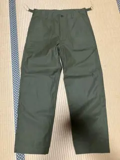 W40 希少完売 フォアモースト オリジナル 美品 ファティーグ パンツ K150530-POPLIN-4.jpg