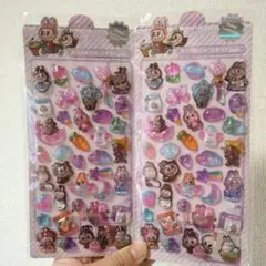 ラブブ ボンボンドロップシール 2枚セット