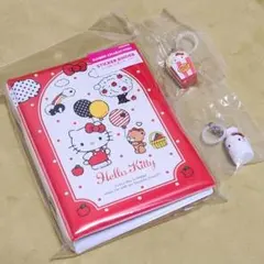 【ハローキティ 3点セット】 シール帳 めじるしアクセサリーアメリカンデザイン