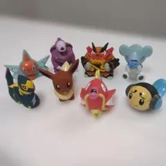 ポケモン ソフビ　指人形　フィギュア 7体セットのサムネイル