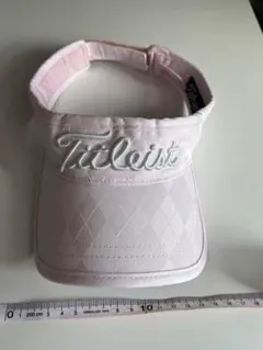 Titleist タイトリスト サンバイザー ゴルフ ピンク　約54〜60センチ