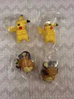 Pokemon うちのポケモンマスコット しらんぷり ピカチュウ　デデンネ