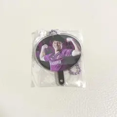 京都サンガF.C. 米本拓司選手 うちわ型 キーホルダー