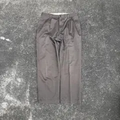 y2k 90s oldUNIQLO wide 2tuck slacks XL