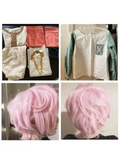 A3 向坂椋　ウィッグ　衣装セット　コスプレ