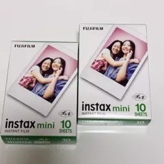 富士フイルムFUJIFILM instax mini 10枚入り　2個セット