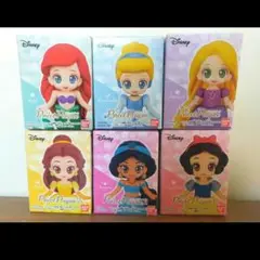 ★ディズニー プリコットプーペ ディズニープリンセス 6個 セット フィギュア★
