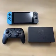 Nintendo Switch 本体 青/黒 プロコントローラー付き