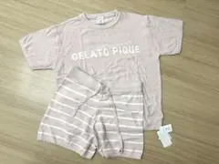 【新品タグ付き】GELATO PIQUE パジャマ 上下セット ピンクのサムネイル