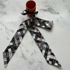 2025年最新】HERMES 柄・デザイン：チェック レディース バンダナ