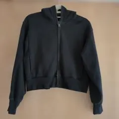 無印良品 スウェットフルジップパーカー ブラック Ｍサイズ