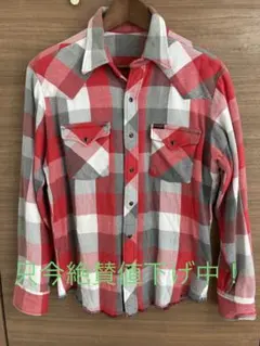 ラングラーチェックシャツ