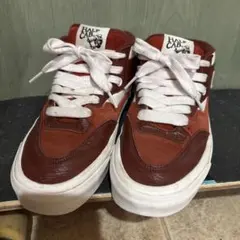 に*ん様 Supreme Vans Half Cab Orange 30cm - メルカリ