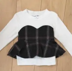 グローバルワーク ビスチェ カットソー ロンT