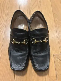 GUCCI ホースビットローファー　スクエアトゥ ブラック 9のサムネイル