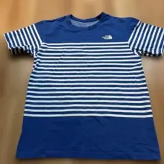 THE NORTH FACE ボーダー Tシャツ ブルー