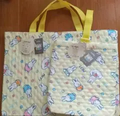 ミッフィー レッスンバッグ・シューズ入れ 2点セット