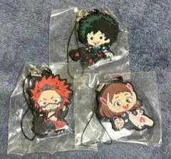 ヒロアカ 緑谷 お茶子 切島 ガチャ 3個セット