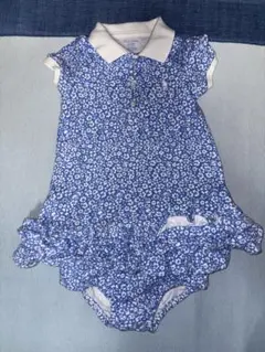 ラルフローレン青花柄ポロワンピース