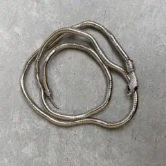 VINTAGE vintage ネックレス スネークモチーフ フリーサイズ