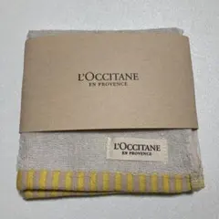 L'Occitane ストライプタオルハンカチ