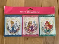 ☆新品・未開封☆【ディズニーリゾート】プリンセス メモ帳 3冊セット