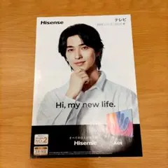ハイセンス　リーフレット 横浜流星のサムネイル