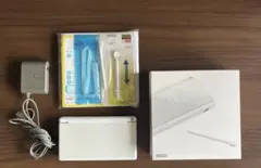 ニンテンドー DS Lite クリスタル ホワイト 本体 箱付　358