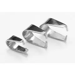 サージカルステンレスネックレストップ バチカン Aカン 8mm×4mm 2個入り