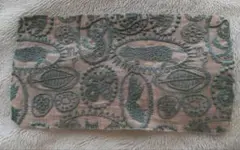 mina perhonen jungle relief beige はぎれ