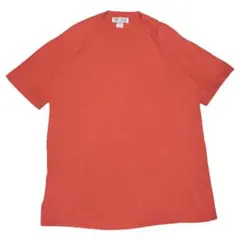 90sシングルステッチUSA製 半袖Tシャツ 無地 肩パッド 夏物古着l19