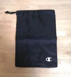 Champion チャンピオン スパイク・シューズケース 収納袋 黒 ブラック