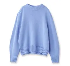 アンタイトル　モックネックニット