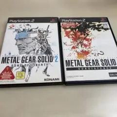 メタルギアソリッド2 メタルギアソリッド3 初回　ps2 まとめ売り　まとめて