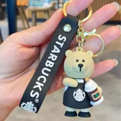 STARBUCKS クマのキャラクターキーホルダー 即購入可能】スターバックスキーホルダークマ - メルカリ