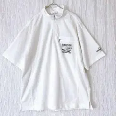 renoma PARIS ハーフジップ 半袖シャツ ベージュ S - メルカリ