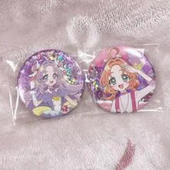 キュアアンサー　ホログラム缶バッジ　ブルジュラ　名探偵プリキュア！